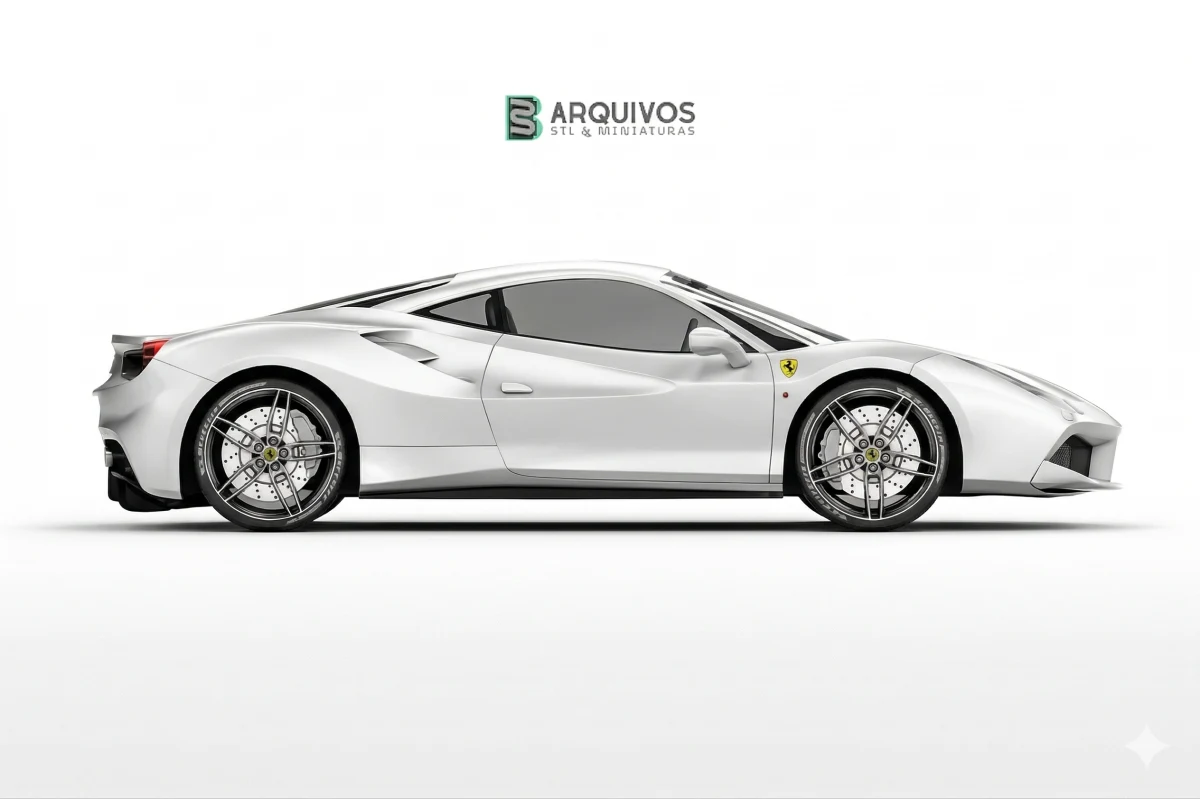 Modelo 3D STL - Ferrari 488 GTB 2016 — foto 2